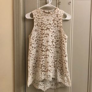 Lace tank top